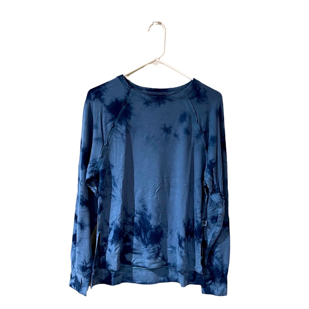 Blue Tye Dye Long Sleeve, Size S., JoyLab